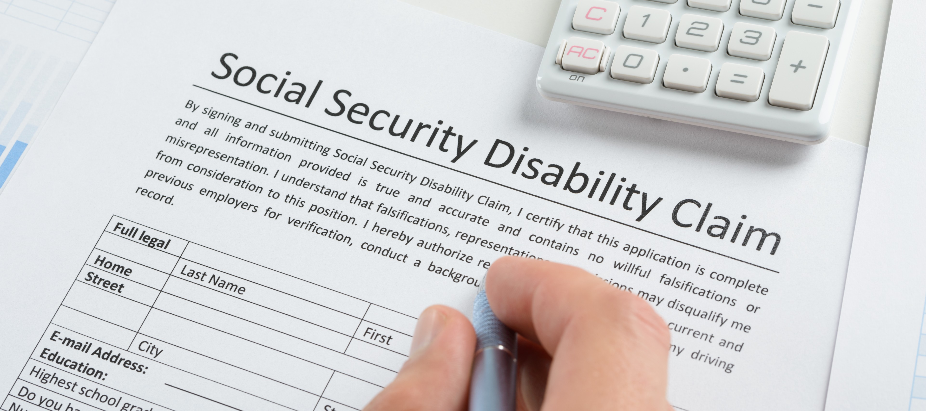 Social Security Disability Form